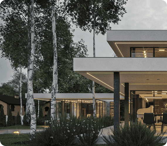 Modern building exterior 3