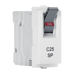 MINI MCB Grey Single Pole