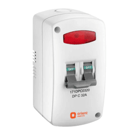 MINI MCB With Double pole Enclosure