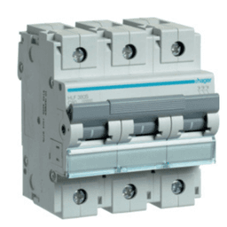 High Rating MCB 10kA Triple pole (C Curve)