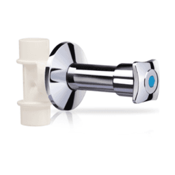 Long Concealed Valve – UPVC blue